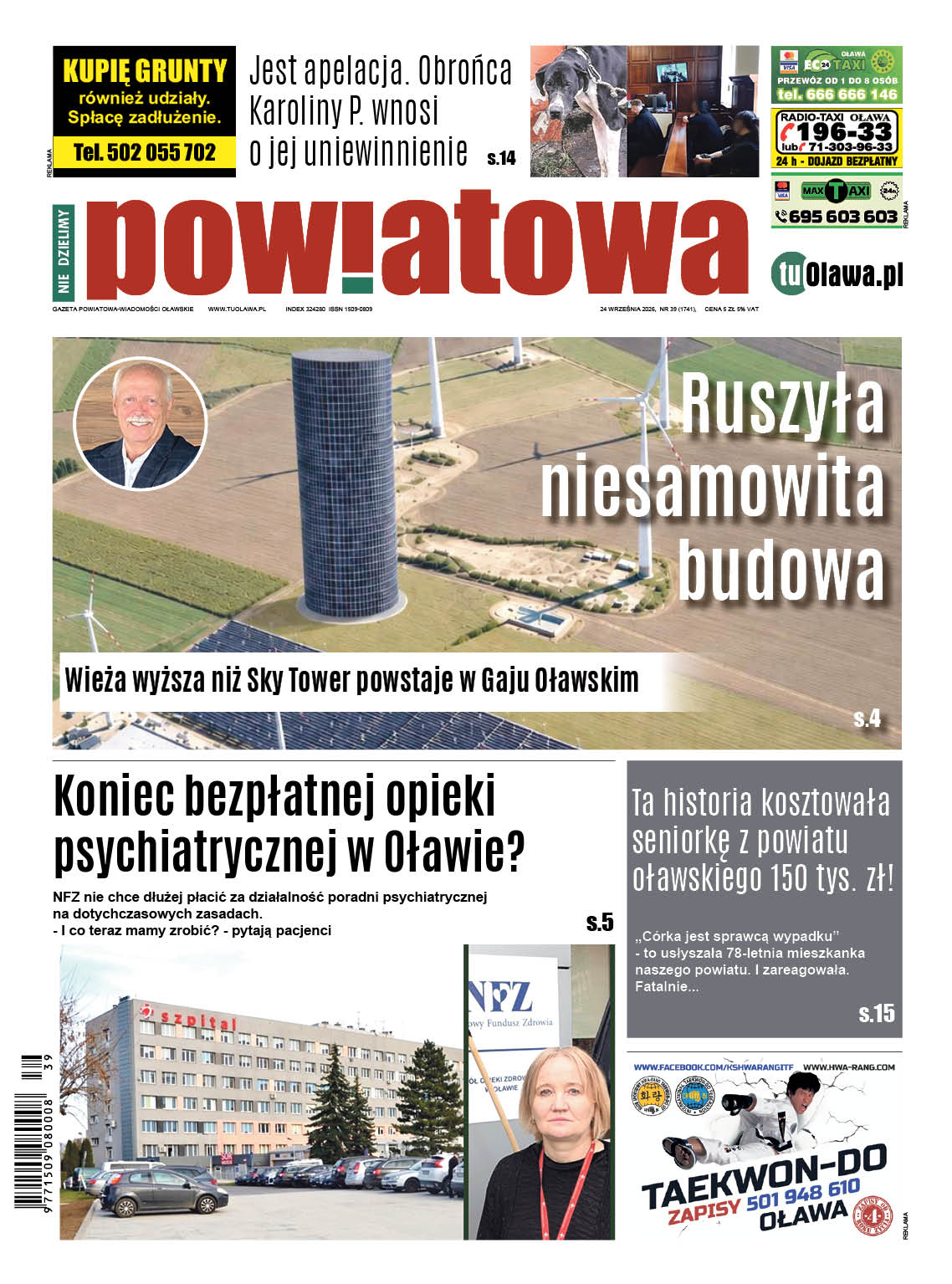 Gazeta Powiatowa - Wiadomości Oławskie