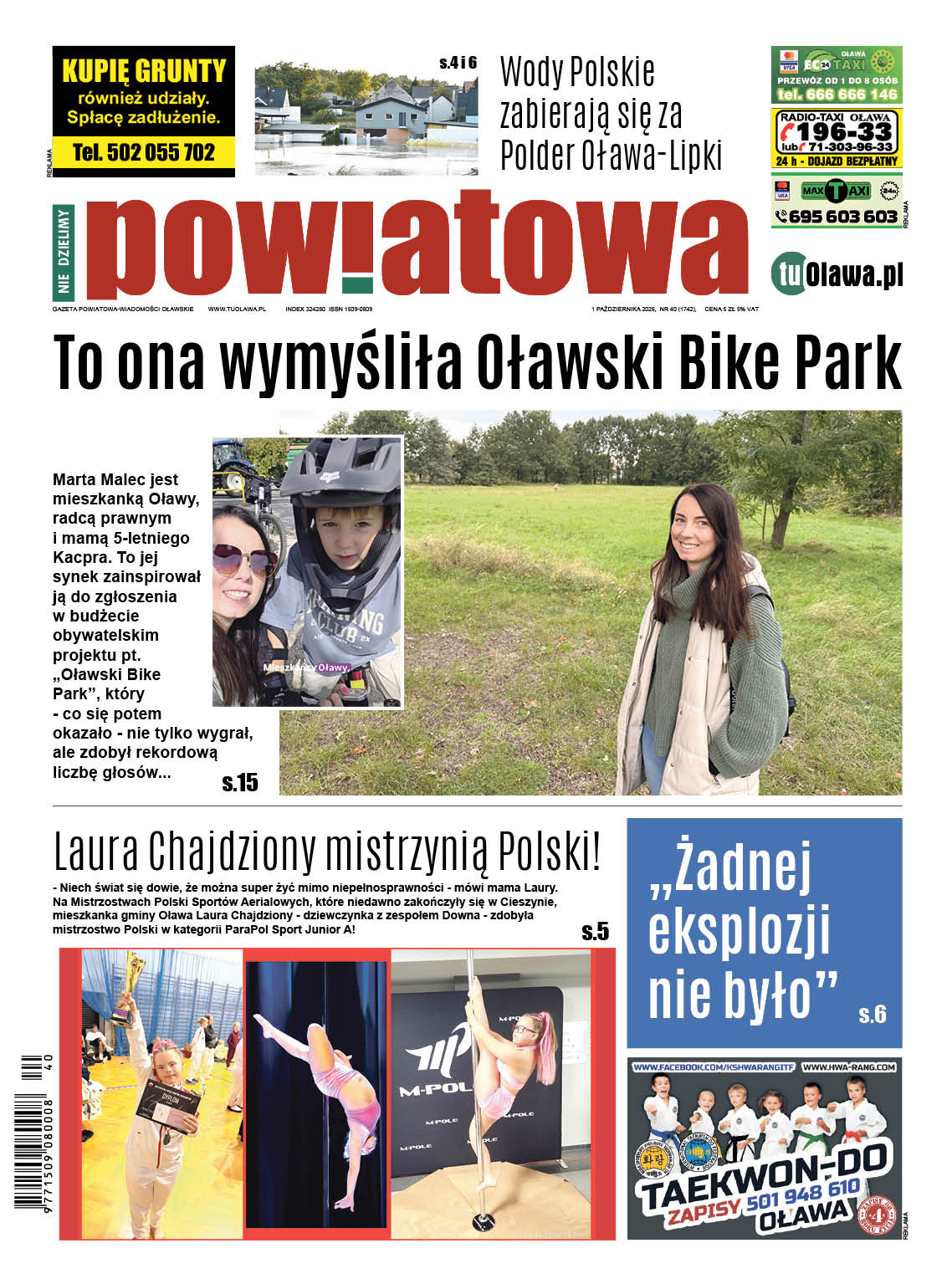 Gazeta Powiatowa - Wiadomości Oławskie