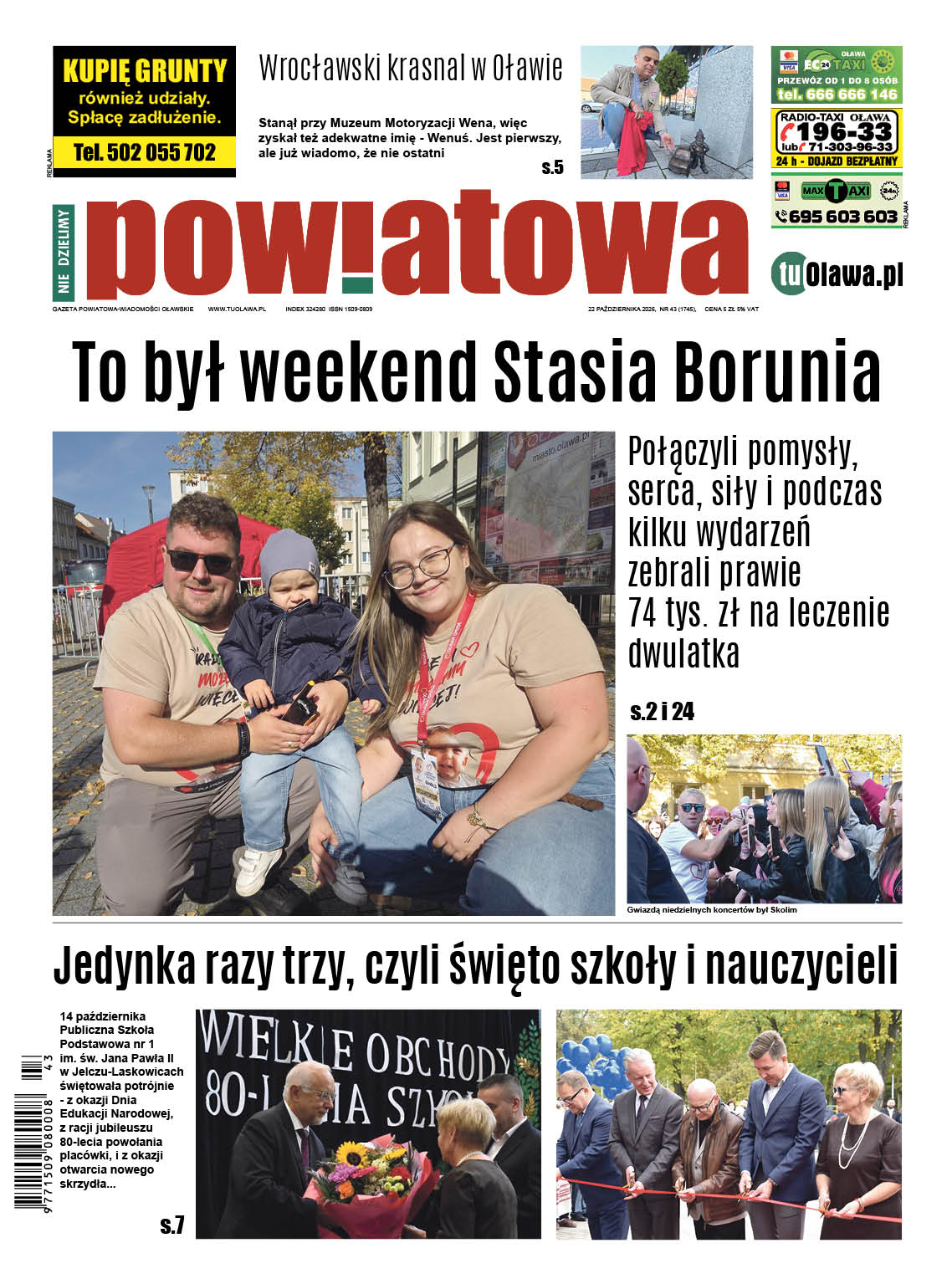 Gazeta Powiatowa - Wiadomości Oławskie