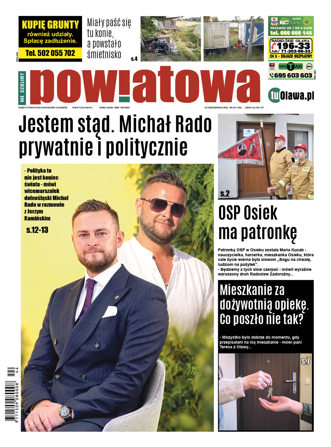 Gazeta Powiatowa - Wiadomości Oławskie